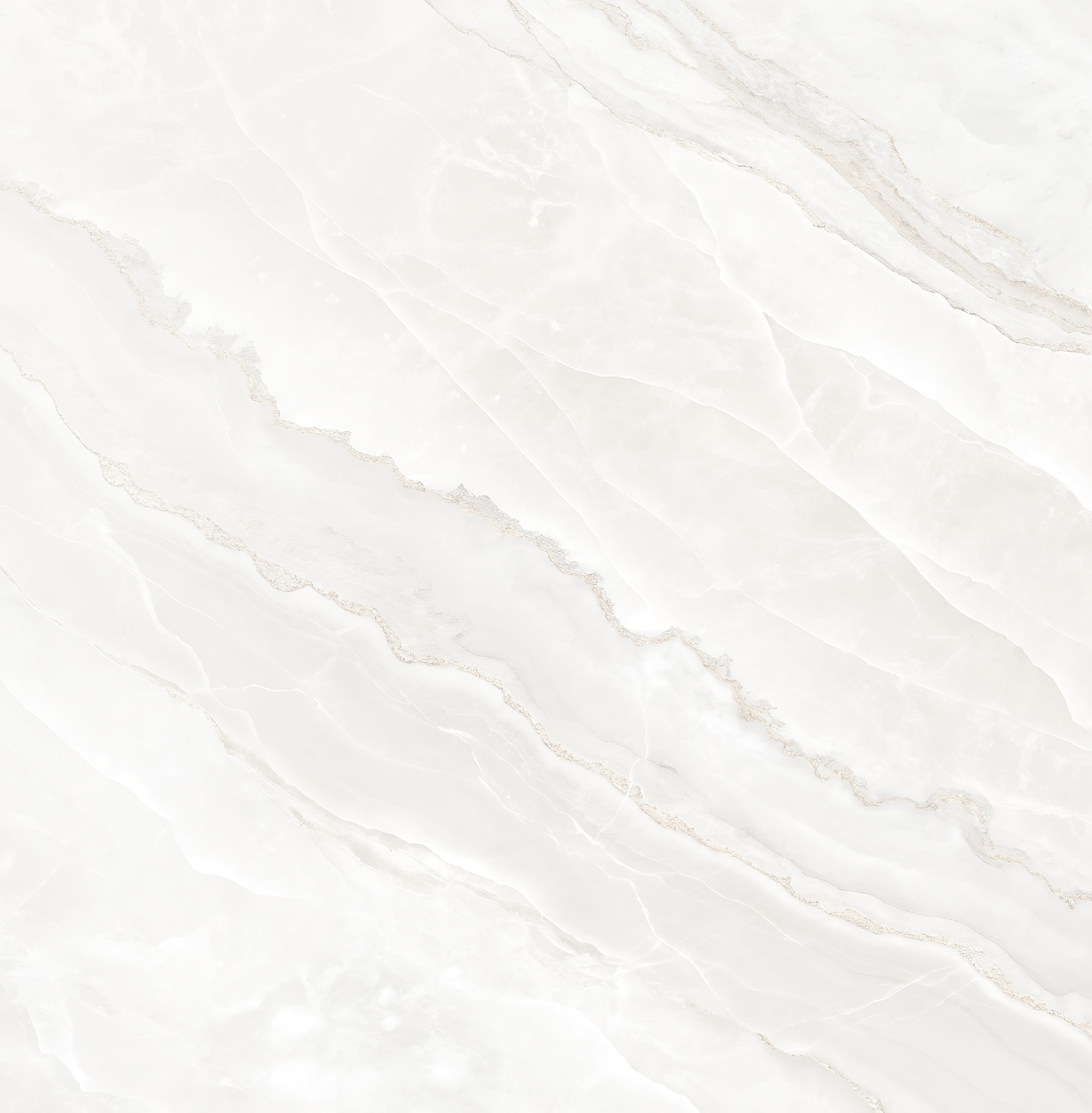 White marble texture with subtle gray veins.