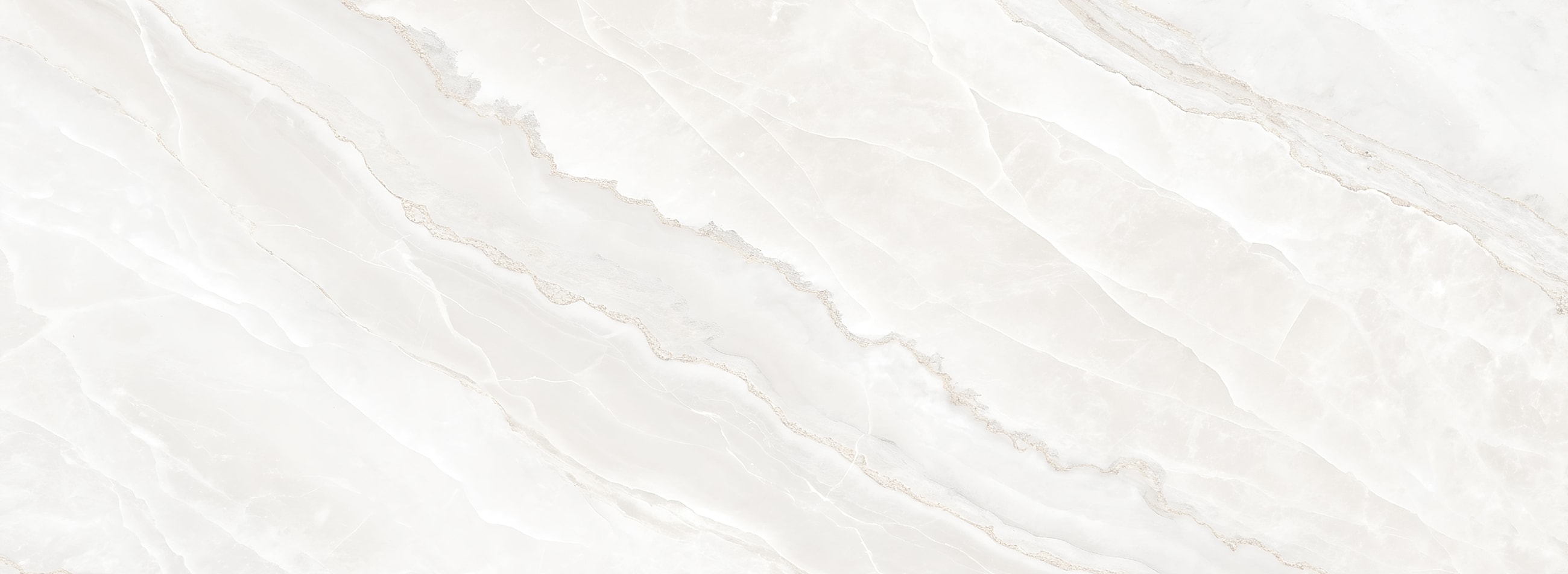 White marble texture with subtle grey veining.