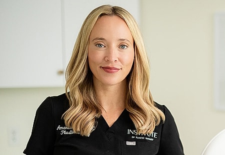 Female medical professional in a clinic setting.