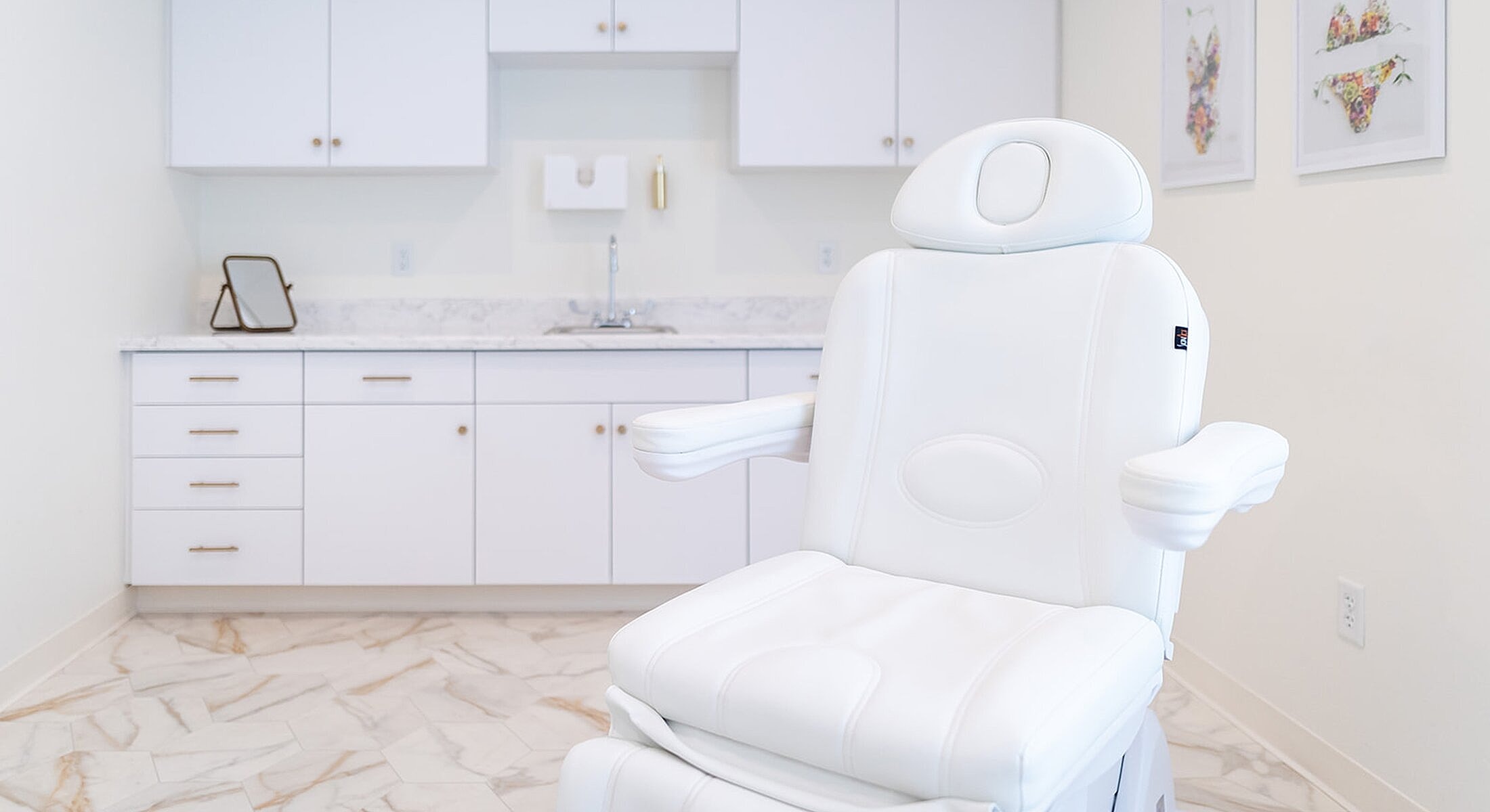 Modern dental clinic with a comfortable chair