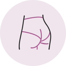 Labiaplasty Reduced Irritation Icon